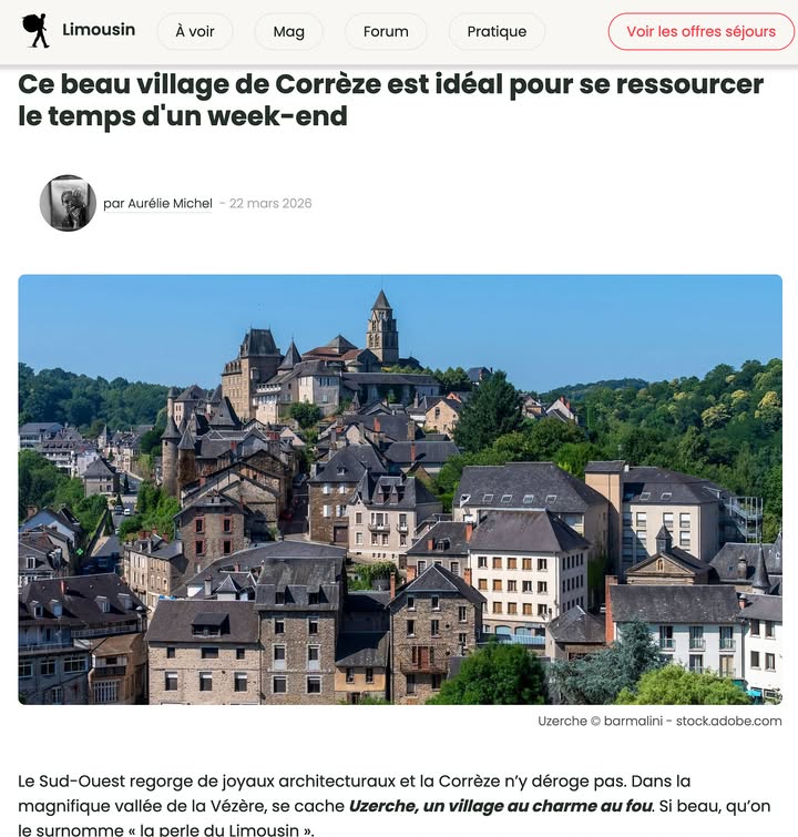 Uzerche, la perle du Limousin